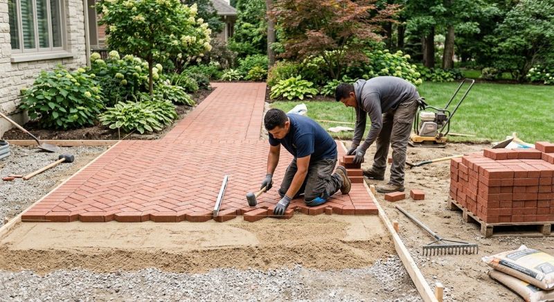 Brick Landscaping Service in Nashua, NH